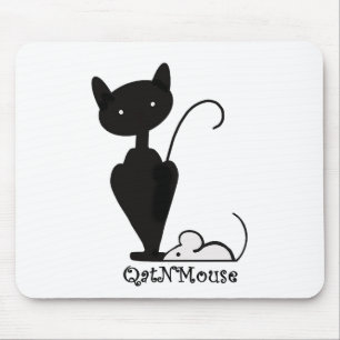 QatNMhouseロゴマウスパッド マウスパッド