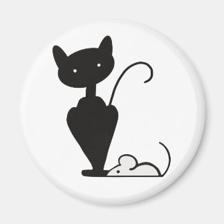 QatNMhouseロゴマグネット マグネット
