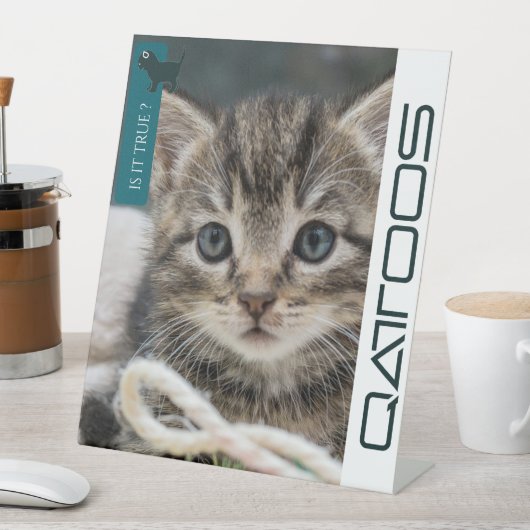 QATTOOSペデスタルサイン 台座サイン (インサイチュ)