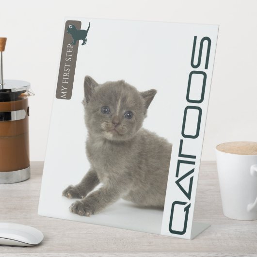 QATTOOSペデスタルサイン 台座サイン (インサイチュ)