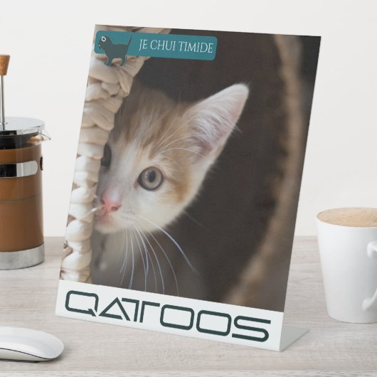 QATTOOSペデスタルサイン 台座サイン (インサイチュ)