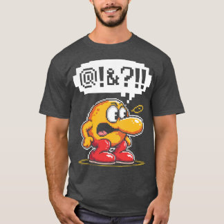 Qbert cursing after failure-Photoroom Tシャツ