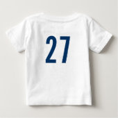 QBL AltのロゴのベビーT ベビーTシャツ (裏面)