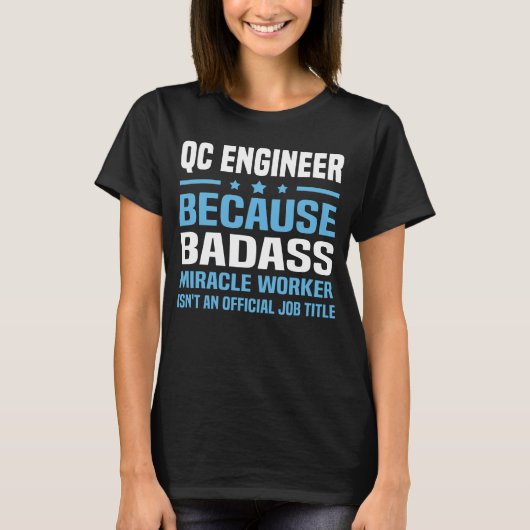 QCエンジニア Tシャツ (正面)