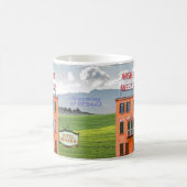 QCネサラ/GESARAホテルジェサラ – MUG コーヒーマグカップ (中央)