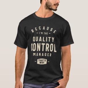 QCマネージャ – 最終裁判官 Tシャツ
