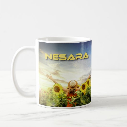 QC NESARA/GESARA MUG R コーヒーマグカップ (左)