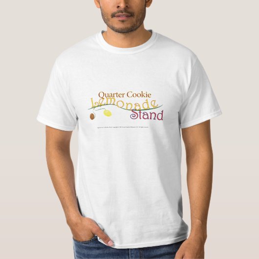 QCLS -ロゴのTシャツ Tシャツ (正面)