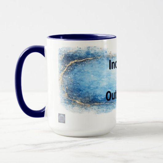 QEC Incomes & Outcomes Mug マグカップ (左)