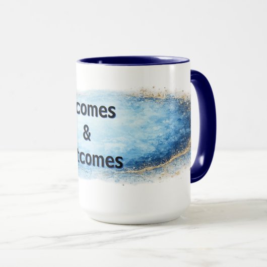 QEC Incomes & Outcomes Mug マグカップ (正面右)