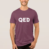 QED Tシャツ (正面)