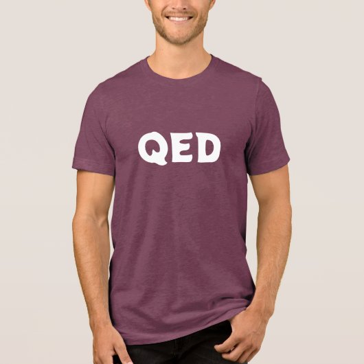 QED Tシャツ (正面)