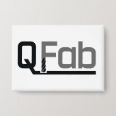 Qfab Magnet 缶バッジ (正面)