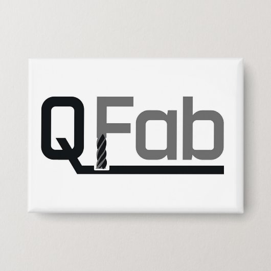 Qfab Magnet 缶バッジ (正面)