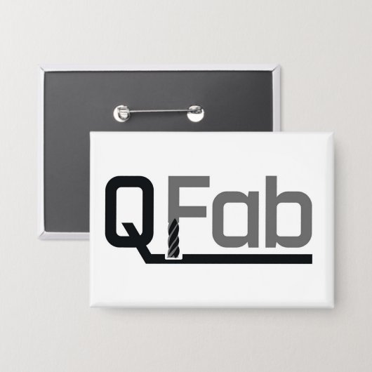 Qfab Magnet 缶バッジ (正面/裏面)