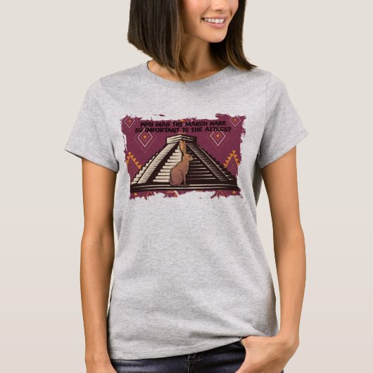 QI マーチ・ヘアTシャツ Tシャツ (正面)