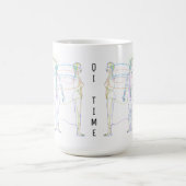 Qi Time, Special Mug, méridiens médecine chinoise モーフィングマグカップ (中央)