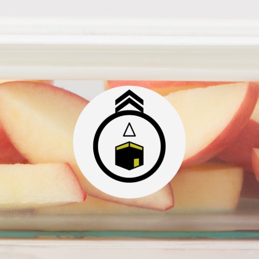 Qibla direction ラベル (貼付)