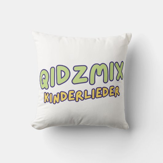 QidzMix Logo クッション (正面)
