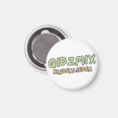 QidzMix Logo マグネット (正面/裏面)