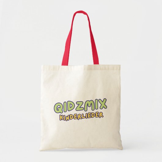 QidzMix Logo Tragetasche トートバッグ (正面)