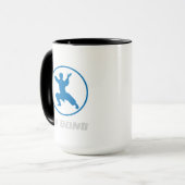 Qigong Martial Arts Design マグカップ (正面左)