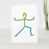 Qigong Stickman カード (正面)