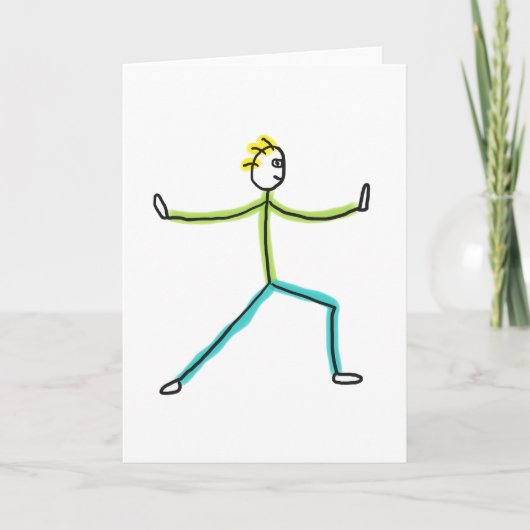 Qigong Stickman カード (正面)