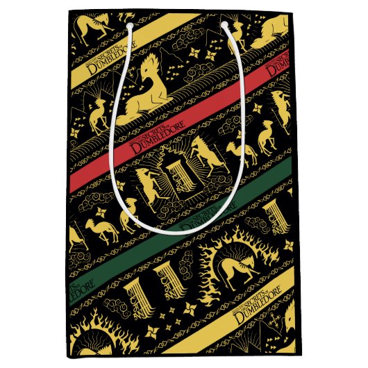 Qilinレイヤパターン ミディアムペーパーバッグ