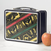 Qilinレイヤパターン メタルランチボックス (インサイチュ)