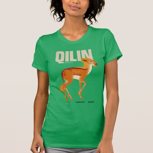 Qilinヴィンテージ図 Tシャツ (正面)