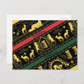 Qilin層状パターン ポストカード (正面/裏面)