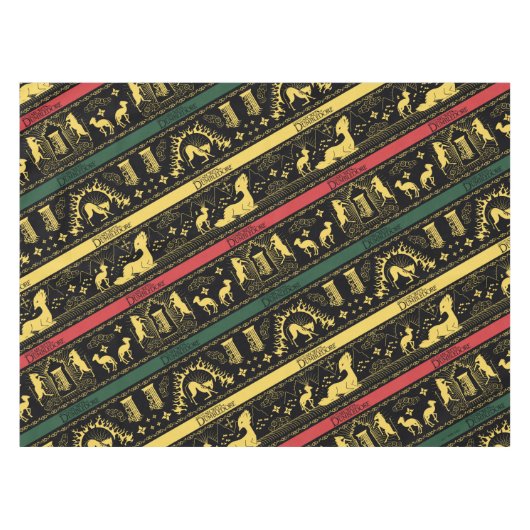 Qilin Layered Pattern テーブルクロス (正面(横))