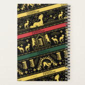 Qilin Layered Pattern プランナー手帳 (裏面)