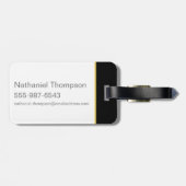 Qilin Layered Pattern ラゲッジタグ (裏面横)