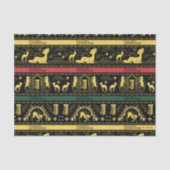 Qilin Layered Pattern 薄葉紙 (正面)