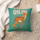Qilin Vintage Graphic クッション (ブランケット)