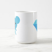 Qkids Kobyのサッカー/ダイヤモンドのマグ コーヒーマグカップ (中央)