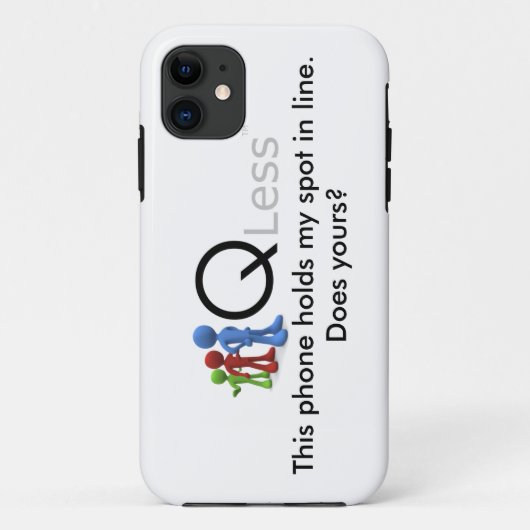 QLessのiPhone 5の場合-やっとそこに Case-Mate iPhoneケース (裏面)