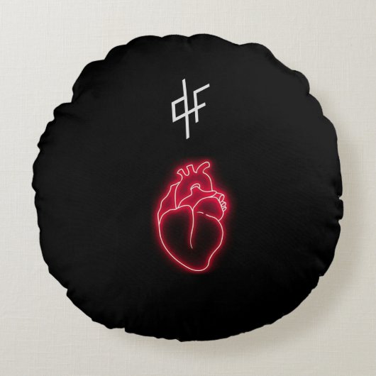 QLF pnl ラウンドクッション (正面)