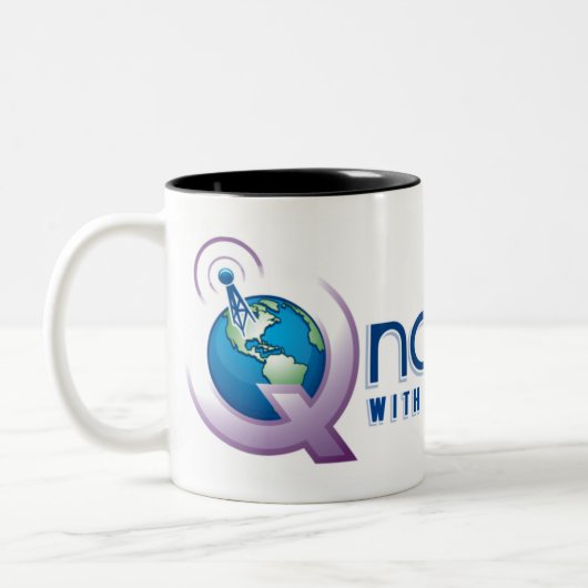 QNation.FMのツートーンマグ ツートーンマグカップ (左)