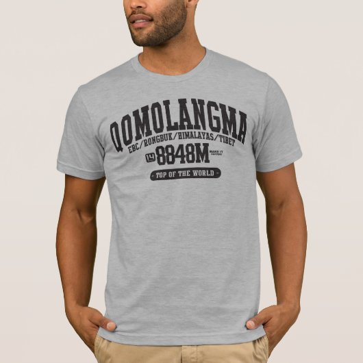 Qomolangma Tシャツ (正面)