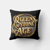 QOTSAデザインブラック クッション (裏面)