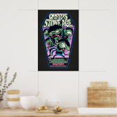 QOTSA Gig Poster Orbit Room, Grand Rapids ポスター (キッチン)