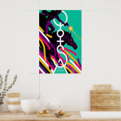QOTSA REPRODUCTION Gig Poster Matte  Art Print ポスター (キッチン)