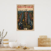 QOTSA REPRODUCTION Gig Poster Matte  Art Print ポスター (キッチン)