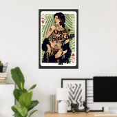 QOTSA REPRODUCTION Gig Poster Matte  Art Print ポスター (ホームオフィス)