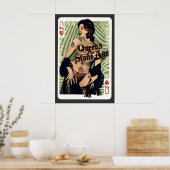 QOTSA REPRODUCTION Gig Poster Matte  Art Print ポスター (キッチン)