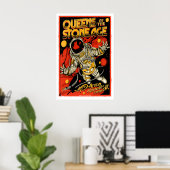 QOTSA REPRODUCTION Gig Poster Matte  Art Print ポスター (ホームオフィス)