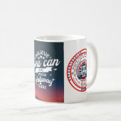 QOUTEおよびフレーズ コーヒーマグカップ (正面右)